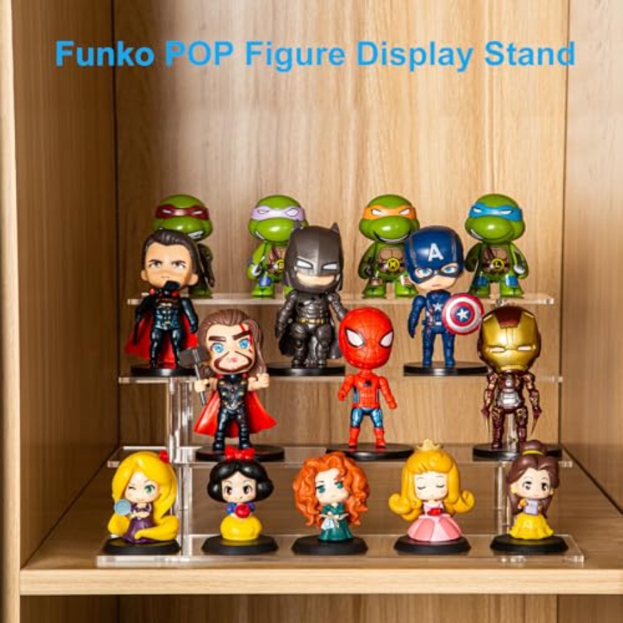 ชั้นวางอะคริลิค 4 ชั้นสำหรับจั - Display Risers Set บทวิจารณ์และราคา