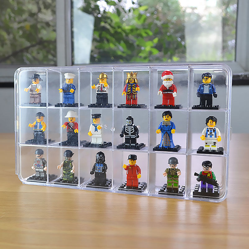 18 ตารางอะคริลิคสําหรับเลโก้ตั - Lego Minifigure Holder บทวิจารณ์และราคา