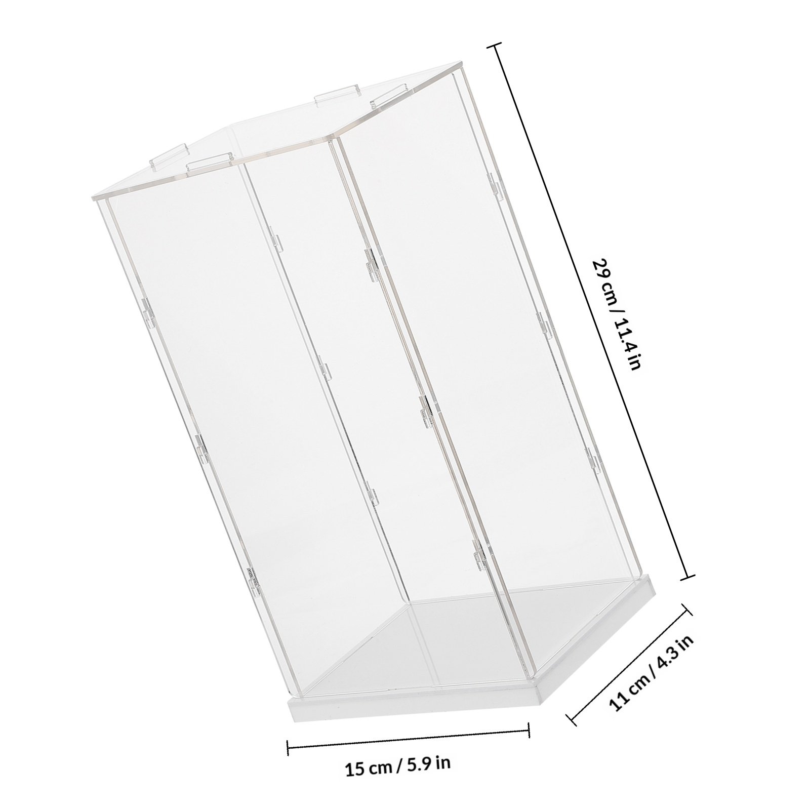 กล่องอะคริลิคใสสำหรับจัดแสดงโม - Display Case Acrylic บทวิจารณ์และราคา
