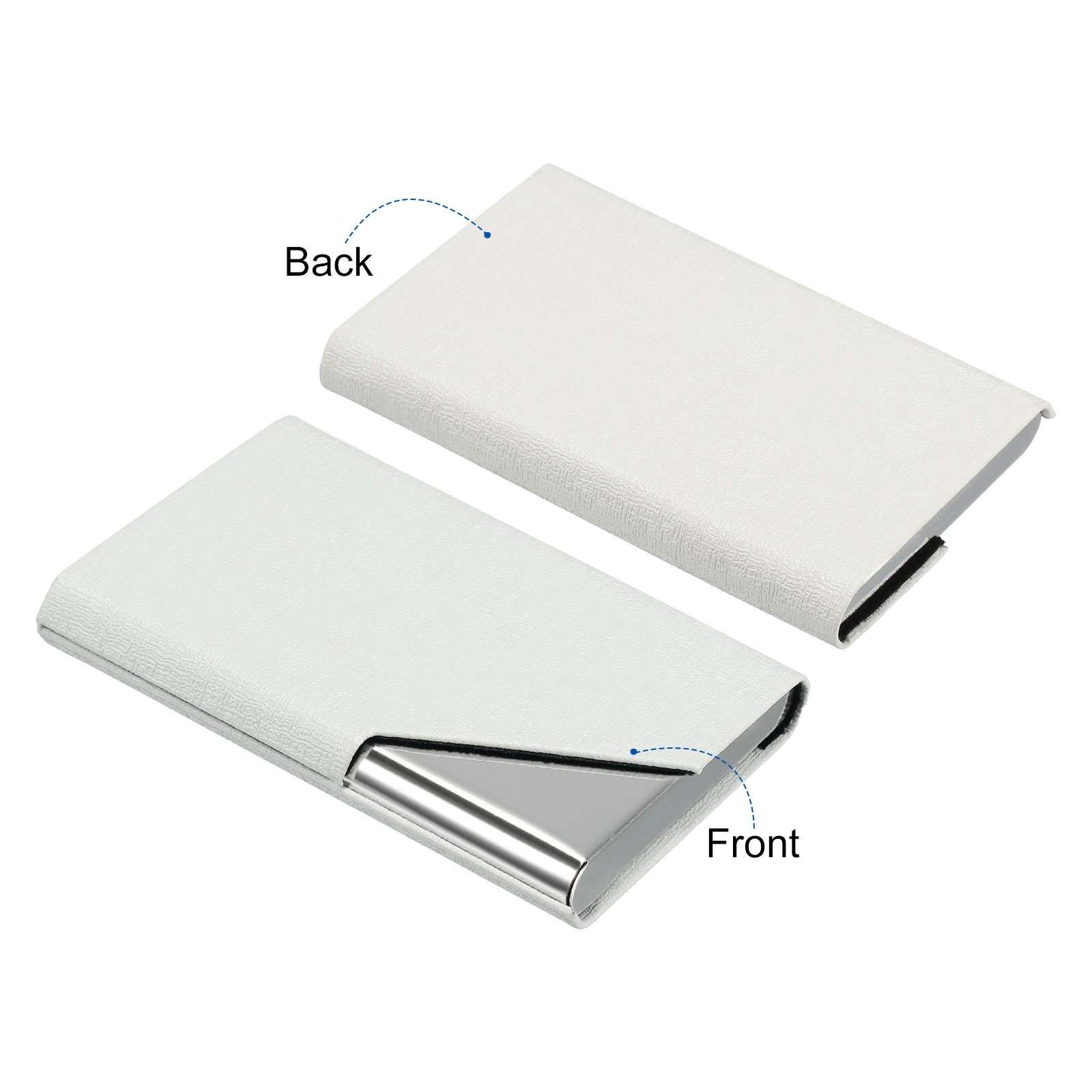 1/2 ชิ้นซองใส่บัตรหนัง PU แบบพ - Card Top Loader บทวิจารณ์และราคา