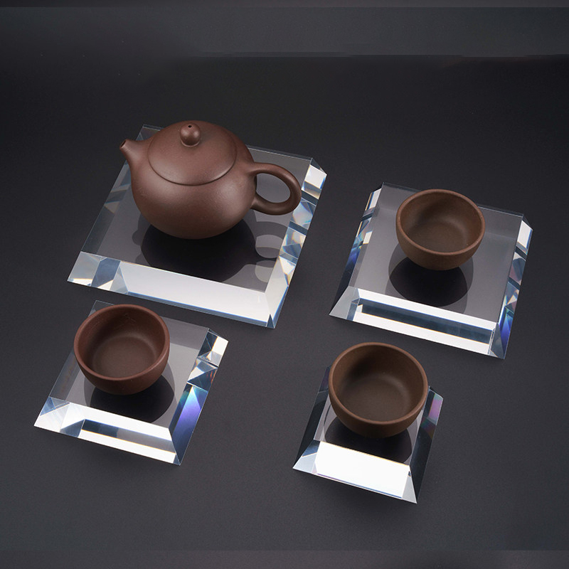 ชั้นวางโชว์อะคริลิกใสทรงสี่เหล - Display Risers Set บทวิจารณ์และราคา