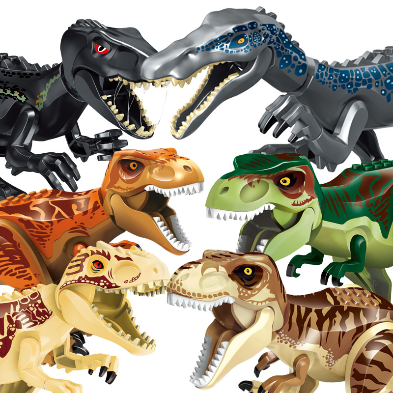Jurassic ไดโนเสาร์ World Bruta - Lego Minifigure Holder บทวิจารณ์และราคา